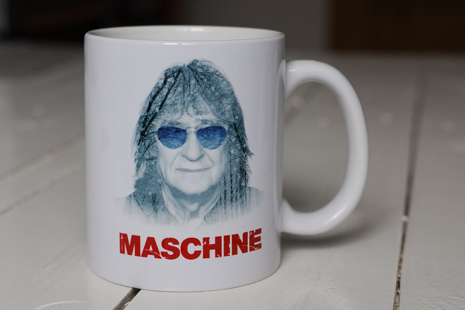 Merchandising: Tasse MASCHINE „ALLE WINTER WIEDER“